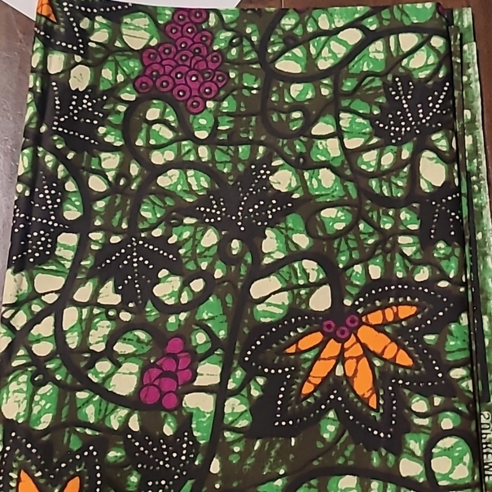 African fabric (2 yards)